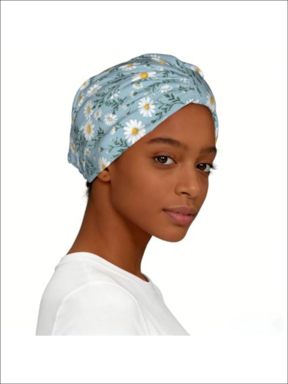 Pre-Tied Head Scarf Hat Sleep Cap Hair Bonnet Chemo Chemo Cap Stretch Polyester